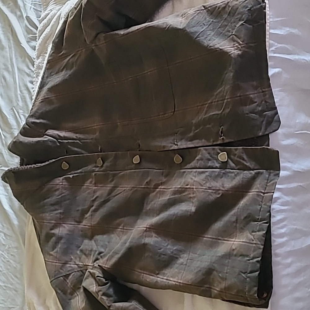 Imperfects Co waxed jacket